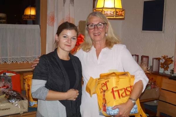 Evi erhielt ein Cool-Bag von FRASTANZER,  Prosit